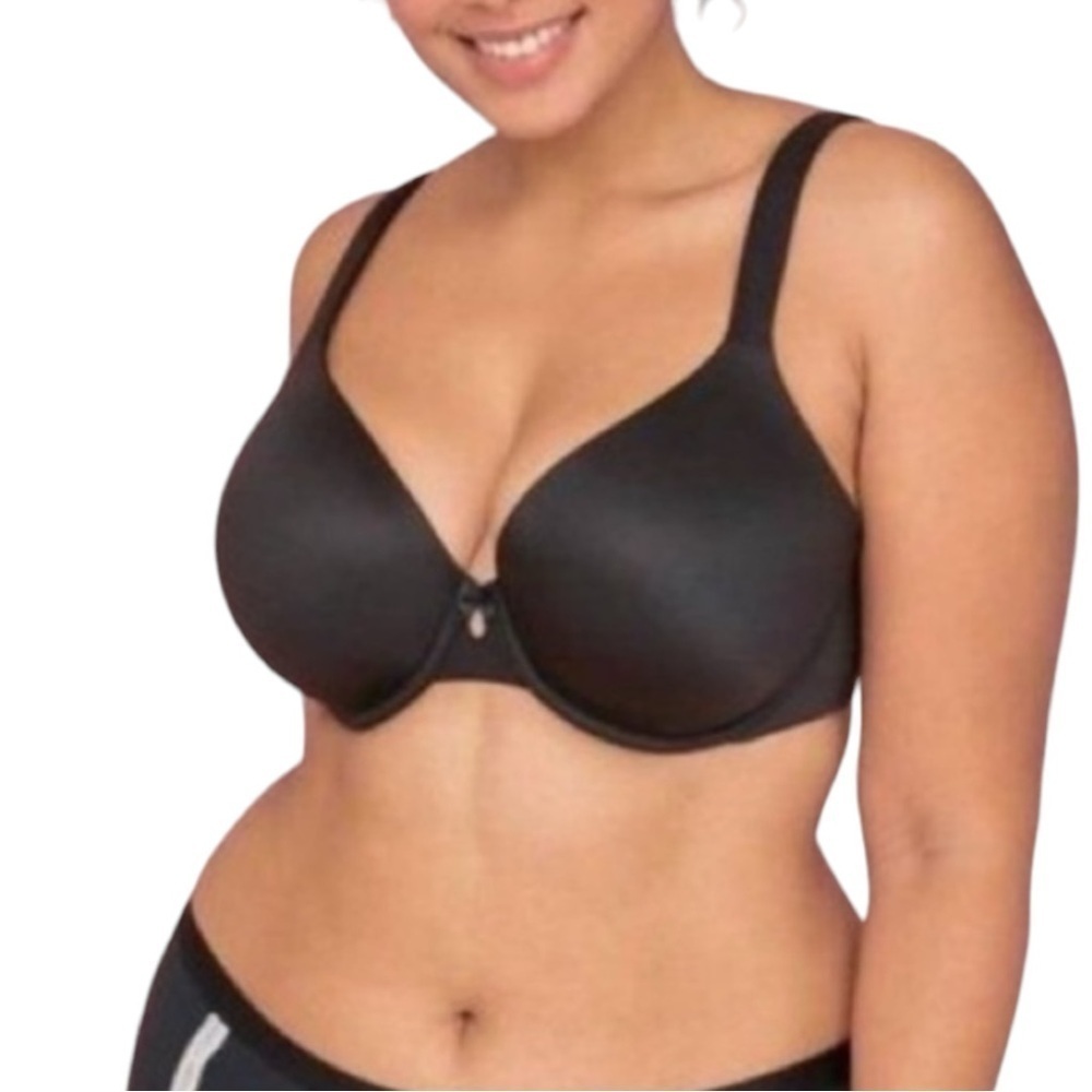 Caciqu Intuition Uplift Plunge Lightly Lined Underwire Bra Black 40G